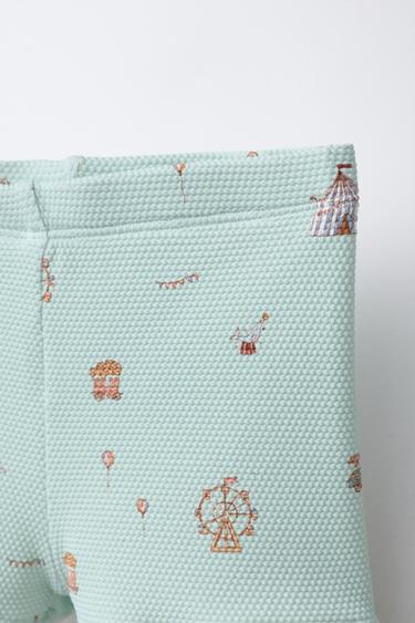 AGES 1-6 / CIRCUS BOXER SWIMSUIT - Sea green by Zara - Image 2