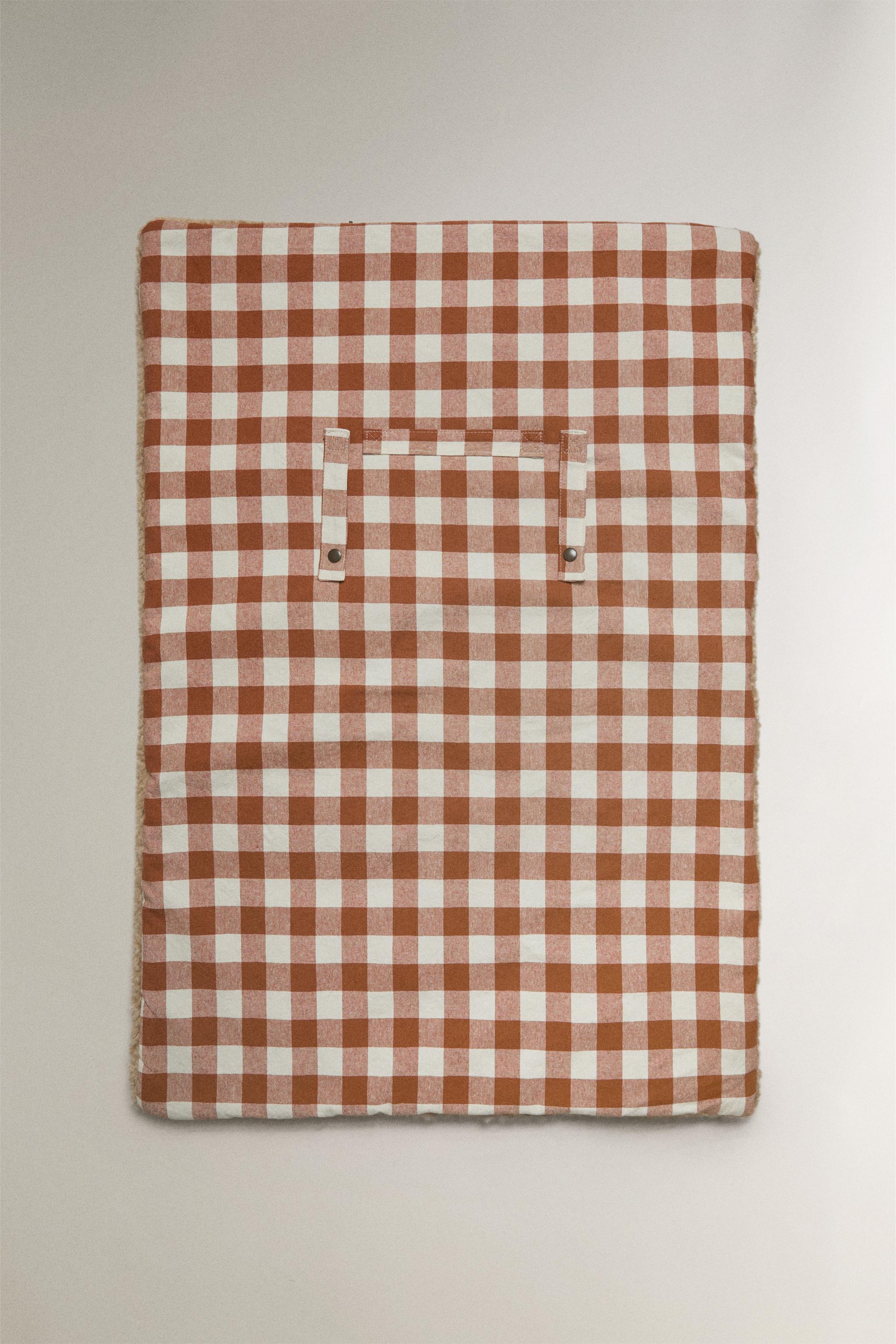 COUVERTURE VICHY ANIMAUX