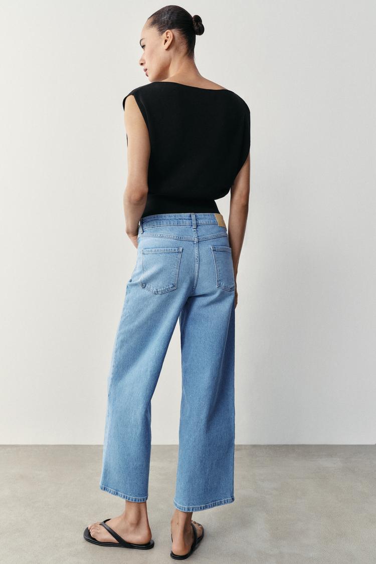 Culottes cómodos de tiro alto Z1975 3