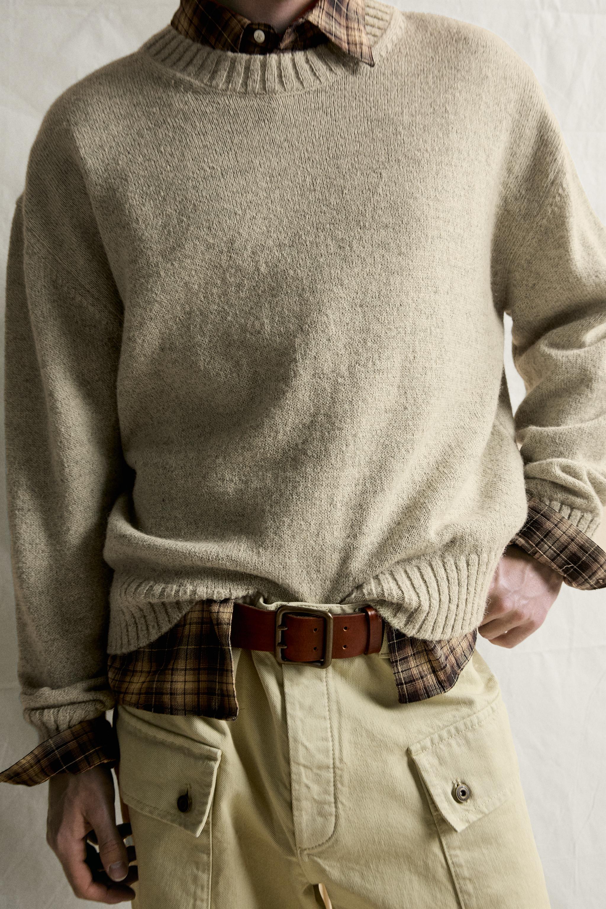 TEXTURED TWIST CABLE SWEATER