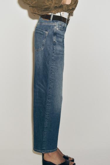 JEANS Z1975 STRAIGHT LOOSE MID-WAIST - Blue by Zara - Image 2