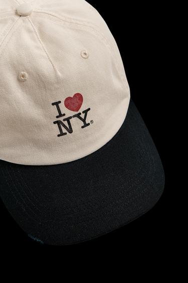Zara I LOVE NEW YORK ® CAP - Ecru