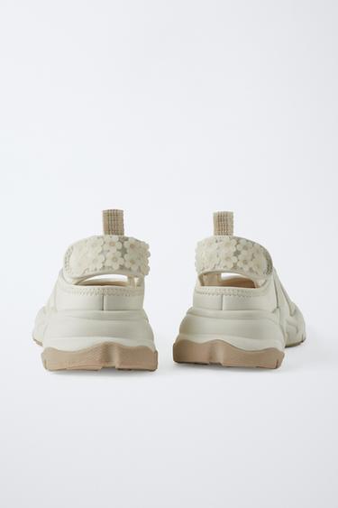 TENNIS DE SPORT OUVERTE - Blanc de Zara - Image 3