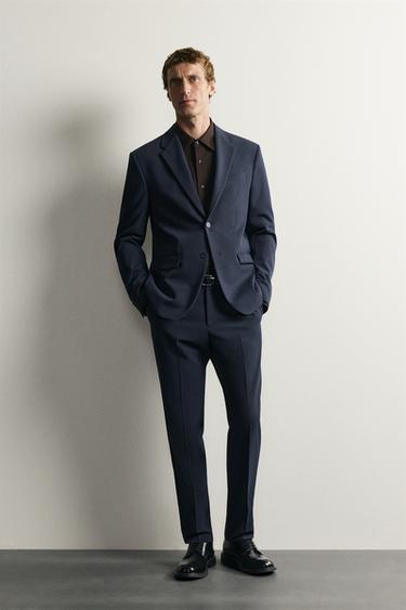 COMFORT SUIT BLAZER - Navy blue by Zara