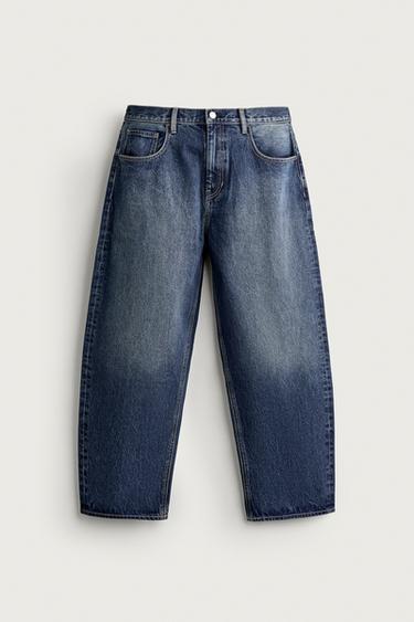 JEAN TAPERED LARGE - Bleu de Zara