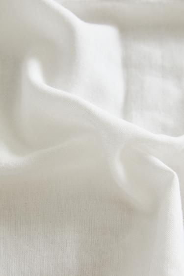 LOT LANGES EN MOUSSELINE ENFANT BRODERIE LETTRE (LOT DE 2) - 864 de Zara - Image 4