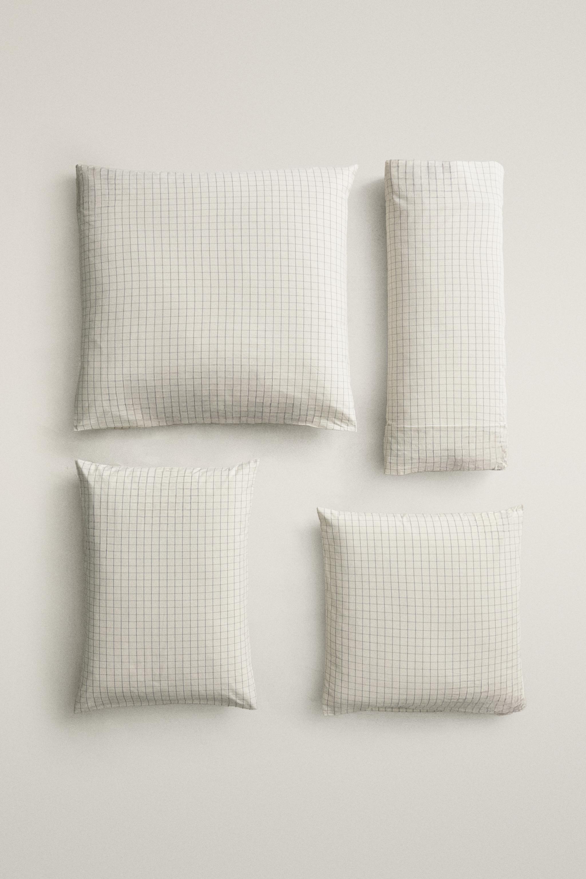 COTTON PILLOWCASE — Ecru