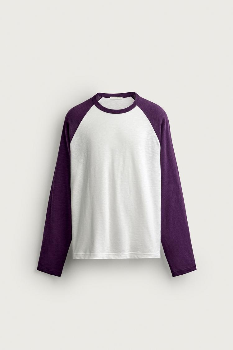 COLOUR BLOCK REGULAR FIT T-SHIRT