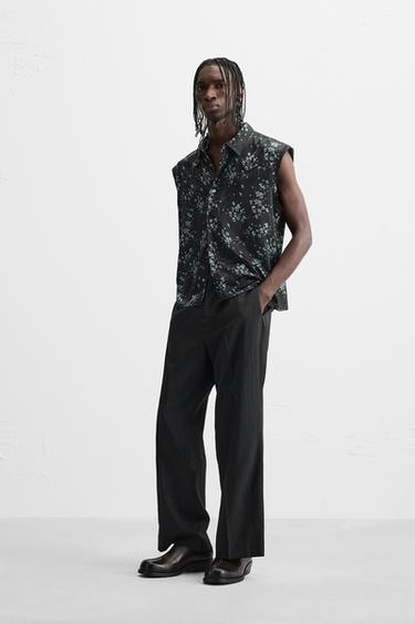 CAMISA ESTAMPADO FLORAL LIMITED EDITION - Estampado de Zara - Imagen 0