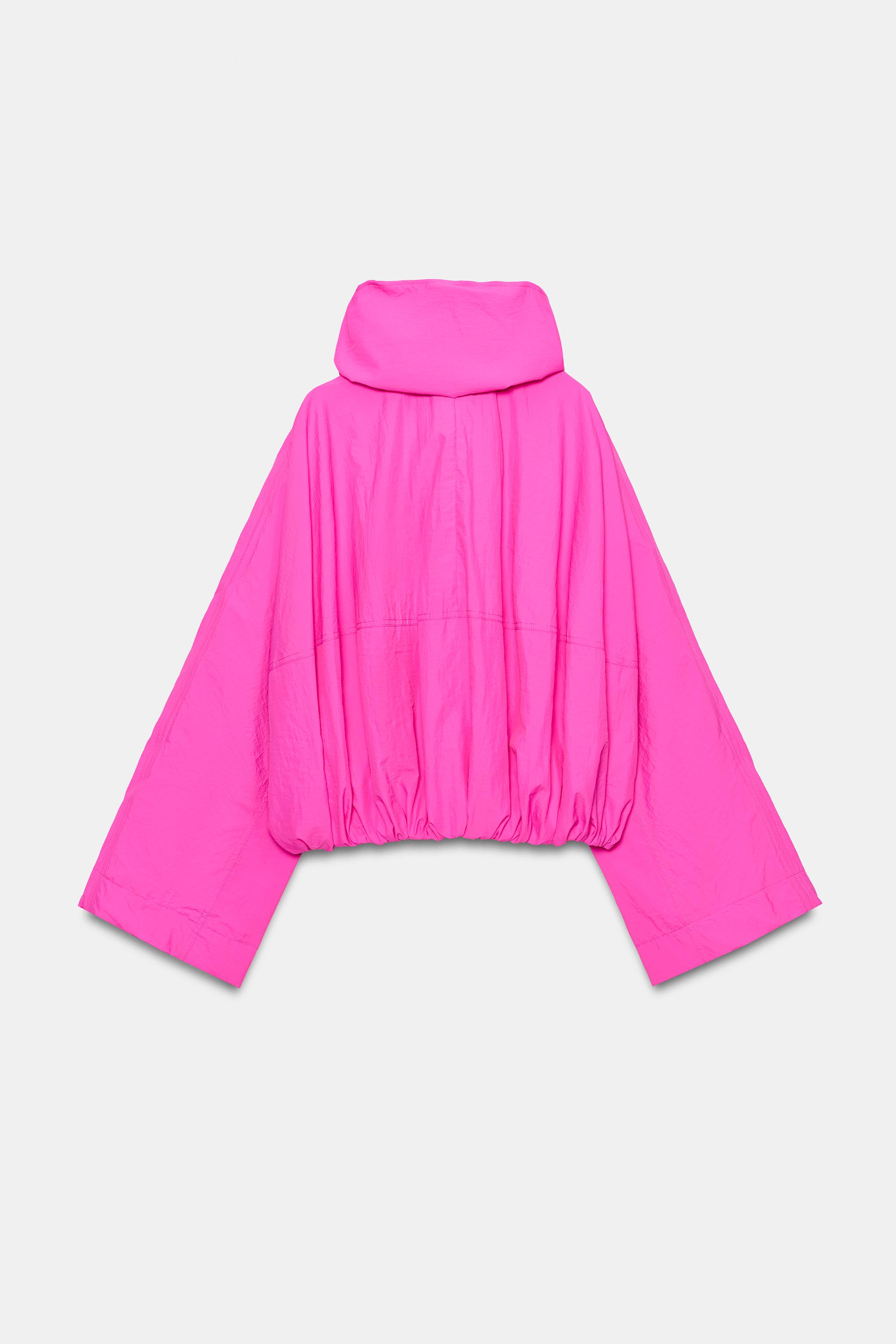 HIGH-NECK NYLON JACKET