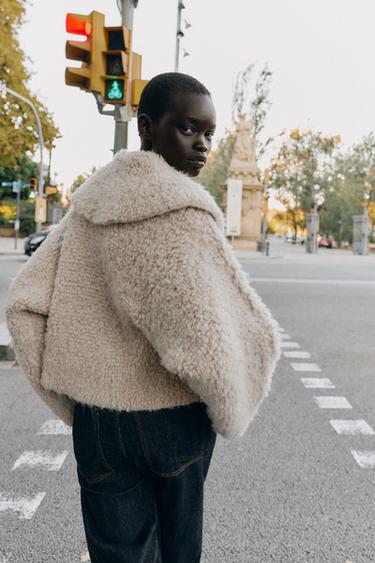 BOUCLÉ JACKET - Ecru by Zara