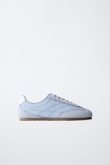 SOFT SNEAKERS - Blue by Zara