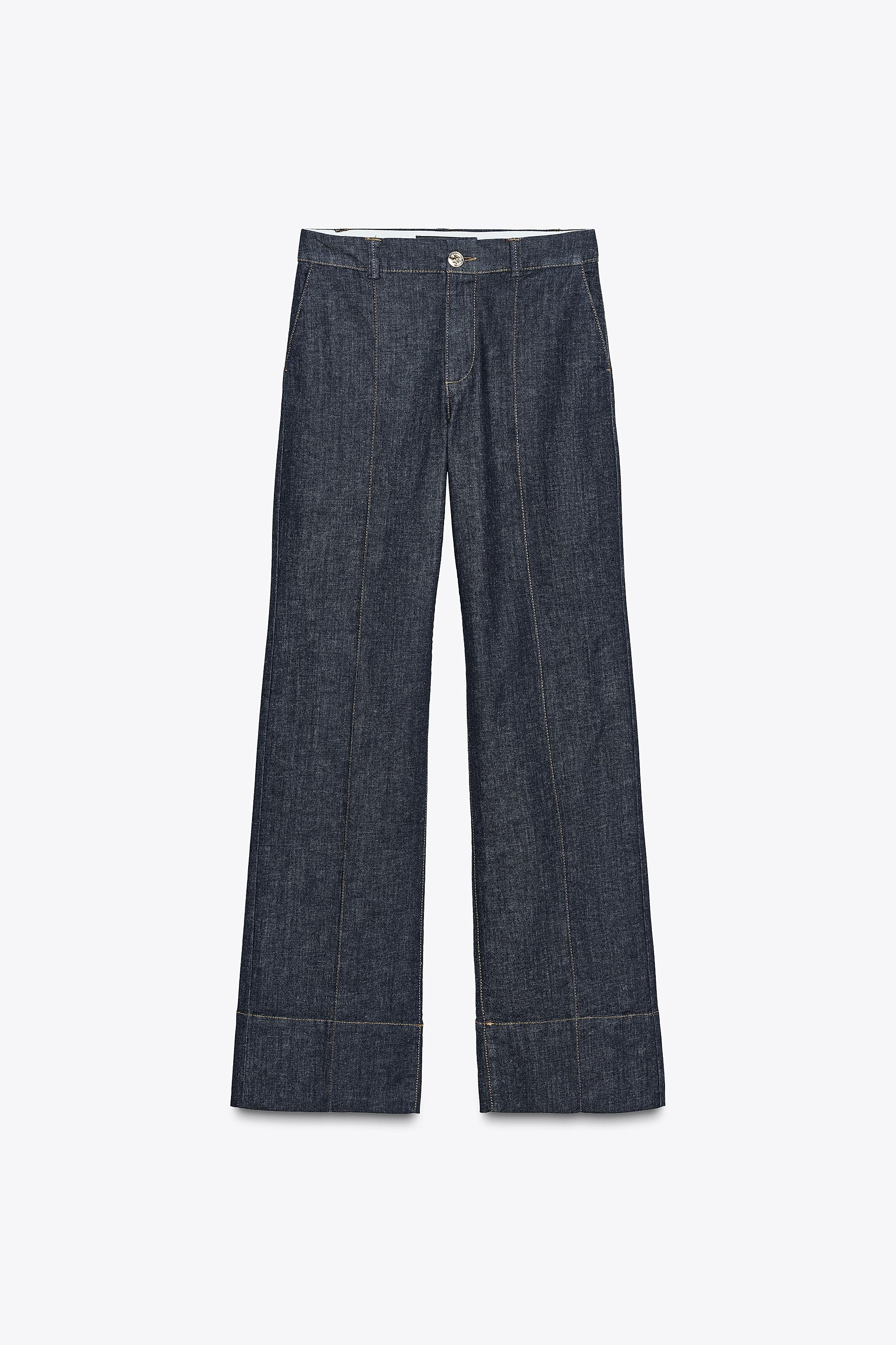 SPODNIE Z1975 BOOTCUT DENIM - Niebieski | ZARA Polska / Poland