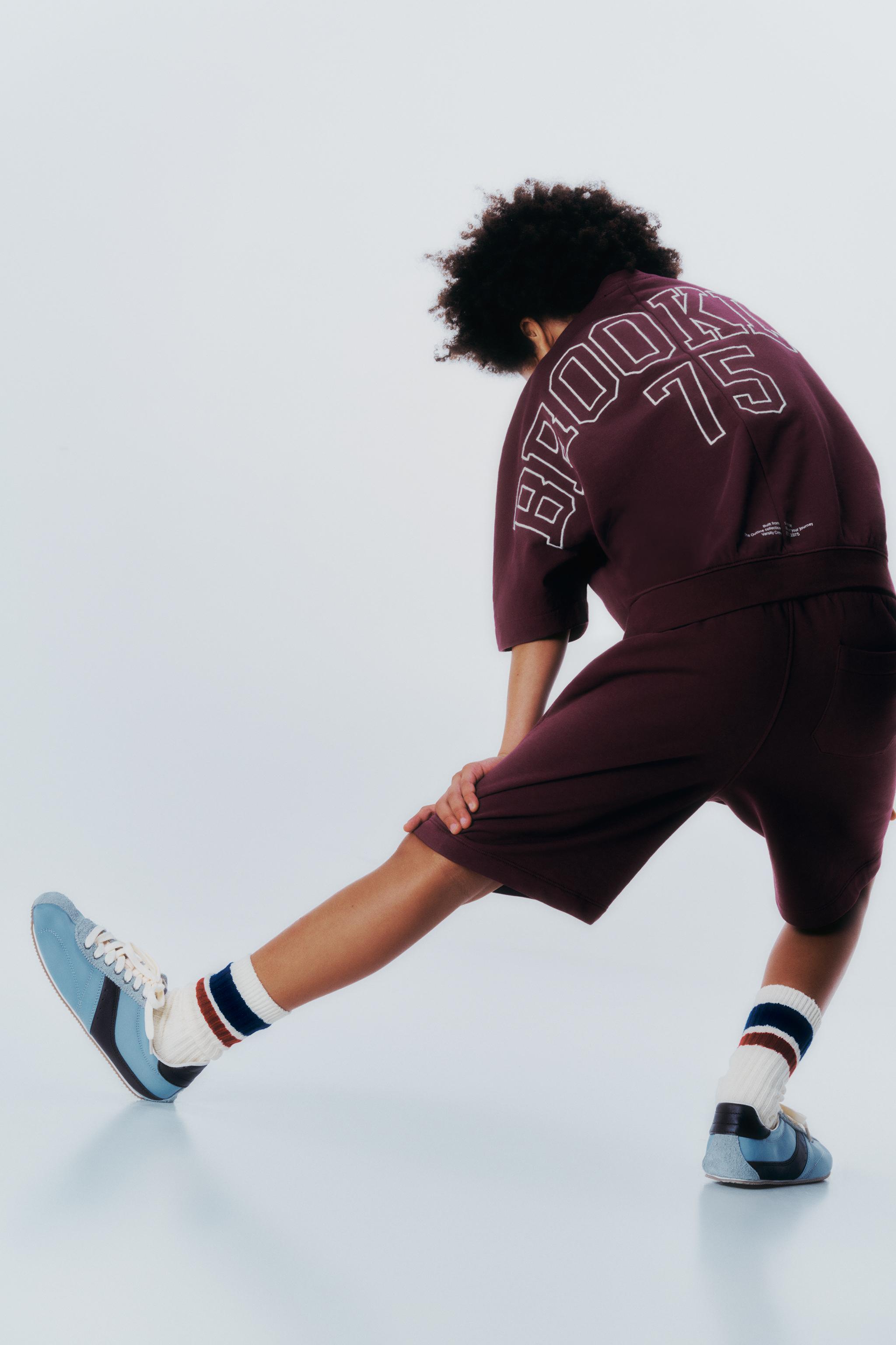 T-SHIRT EN MOLLETON JOGGING