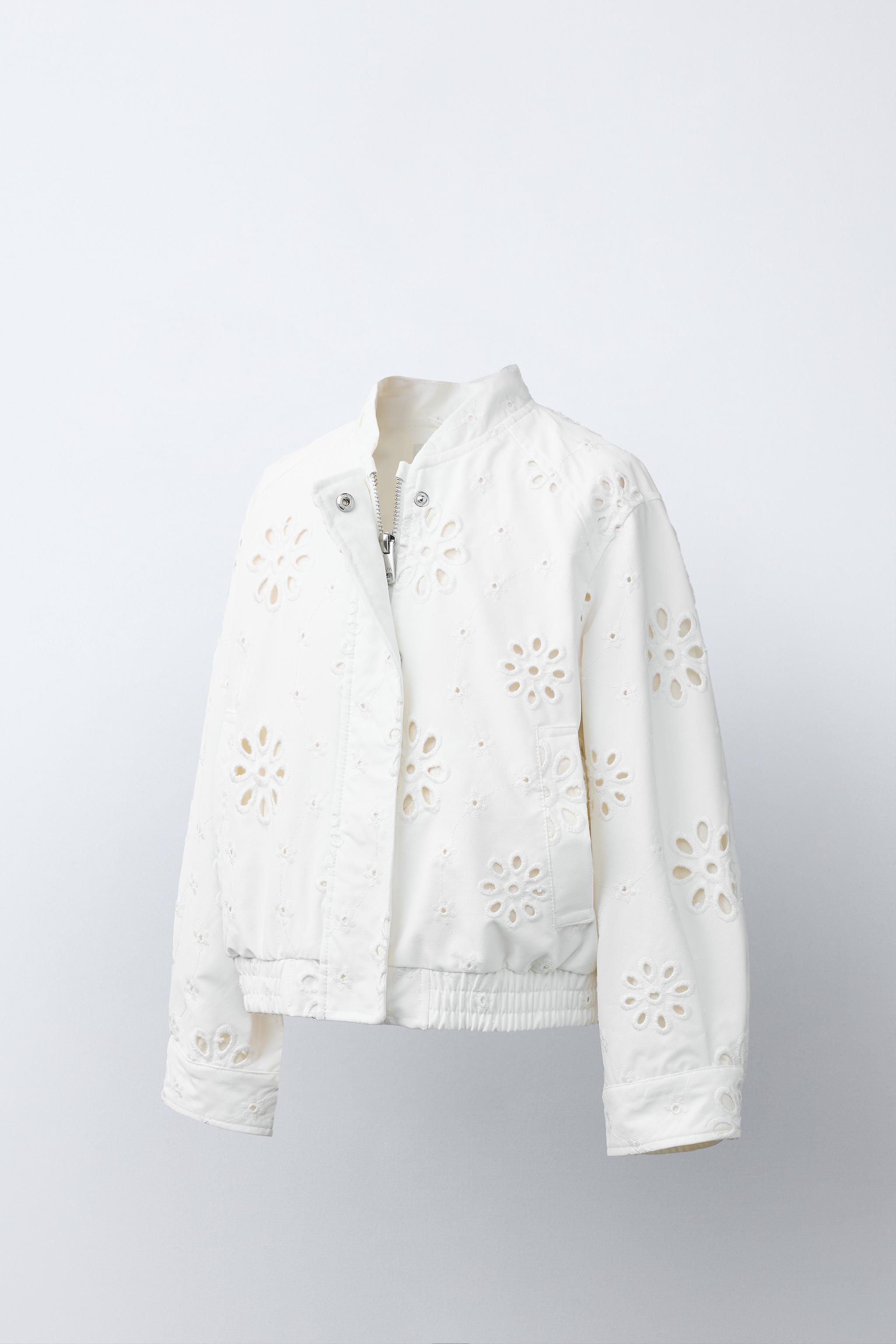 BLOUSON BRODERIE SUISSE