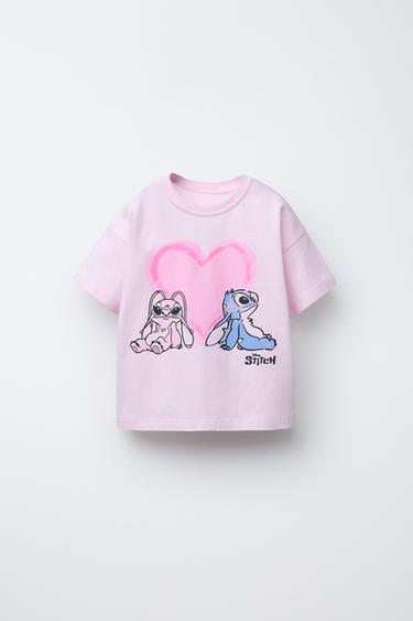 LILO & STITCH © DISNEY T-SHIRT - Pink by Zara
