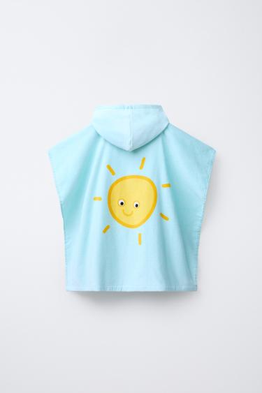 PONCHO SERVIETTE PEPPA PIG ™ - Vert d'eau de Zara - Image 1