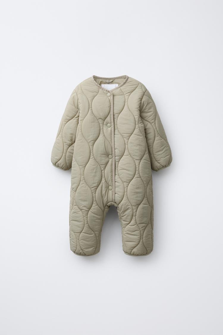Zara Abbigliamento Neonato Tuta Imbottita Neonato Zara TUTINA