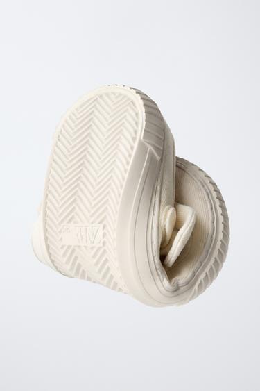 BAREFOOT SNEAKERS - White by Zara - Image 1
