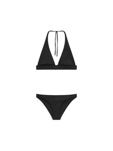 Zara Triangle bikini top - Black