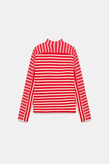 STRIPED WOOL JUMPER - striped by Zara - Image 2