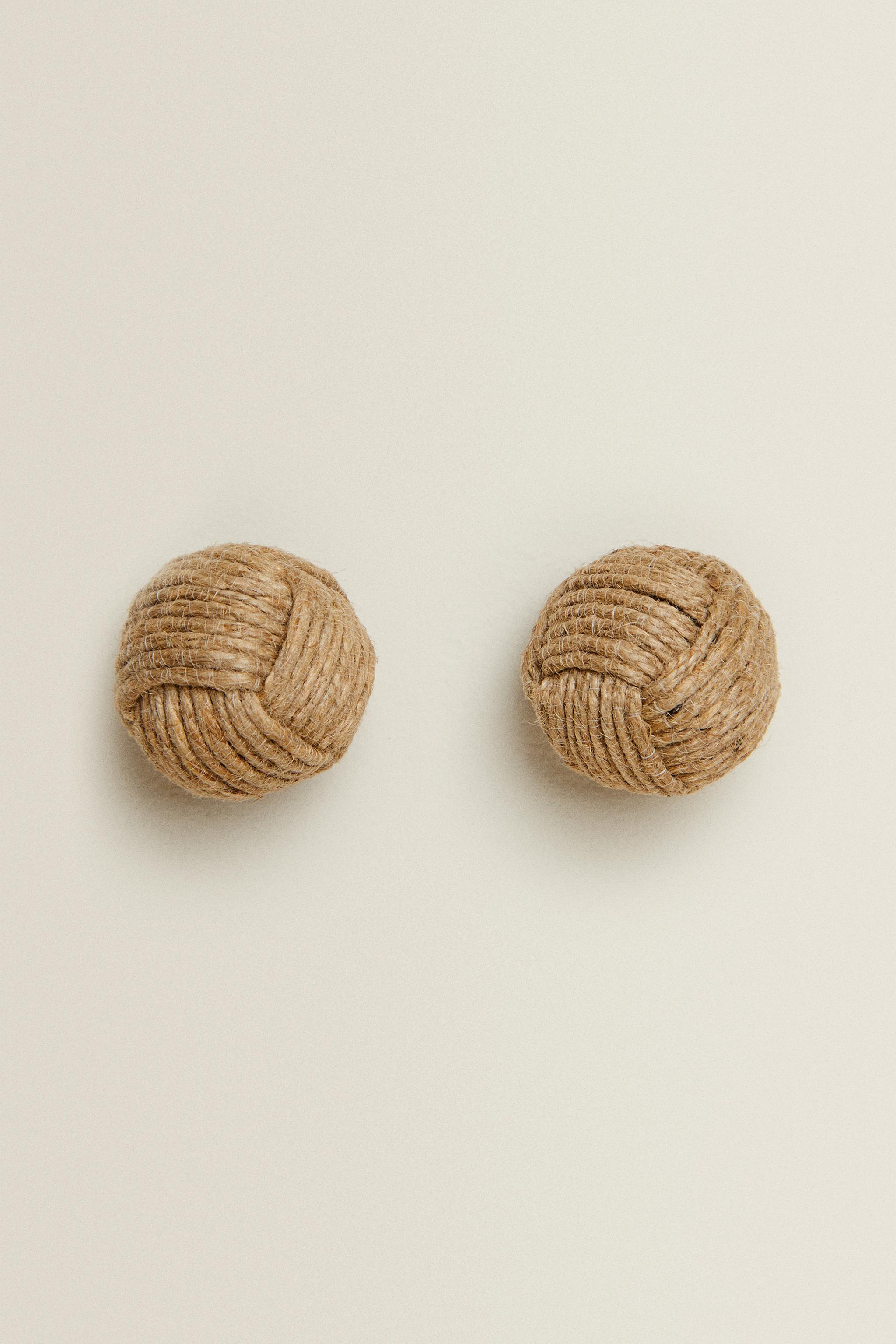 LOT BOUTONS DE PORTE NŒUD (LOT DE 2)