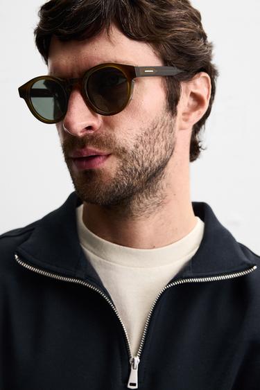 SWEAT COL ZIPPÉ BASIQUE - Bleu marine de Zara - Image 5