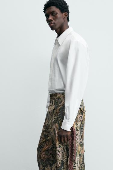 CHEMISE À NŒUDS SUR LE DEVANT - Blanc de Zara - Image 5