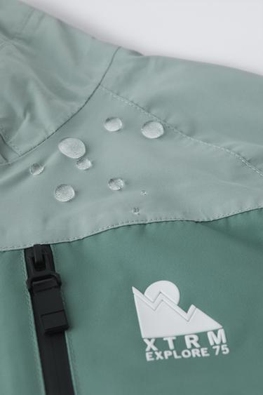 WATER-REPELLENT AND WINDPROOF JACKET WITH RECCO® SYSTEM – SKI COLLECTION - Sky blue by Zara - Image 12