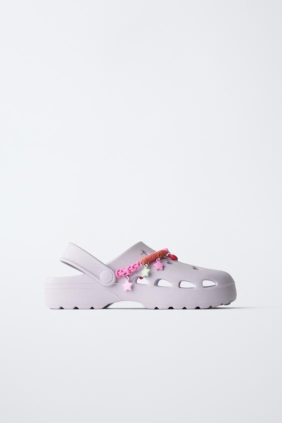 CHARM CLOGS - Lilac by Zara - Image 0