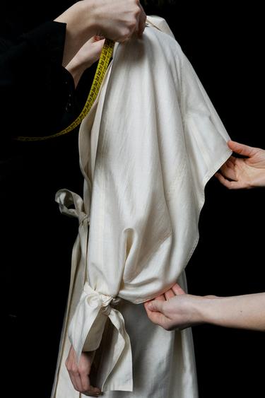 ترانش ناعم بحزام ZW COLLECTION - خَام by Zara