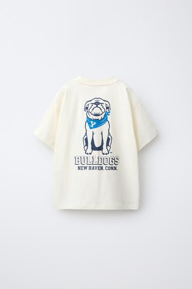 Zara YALE UNIVERSITY™ PRINT T-SHIRT - White