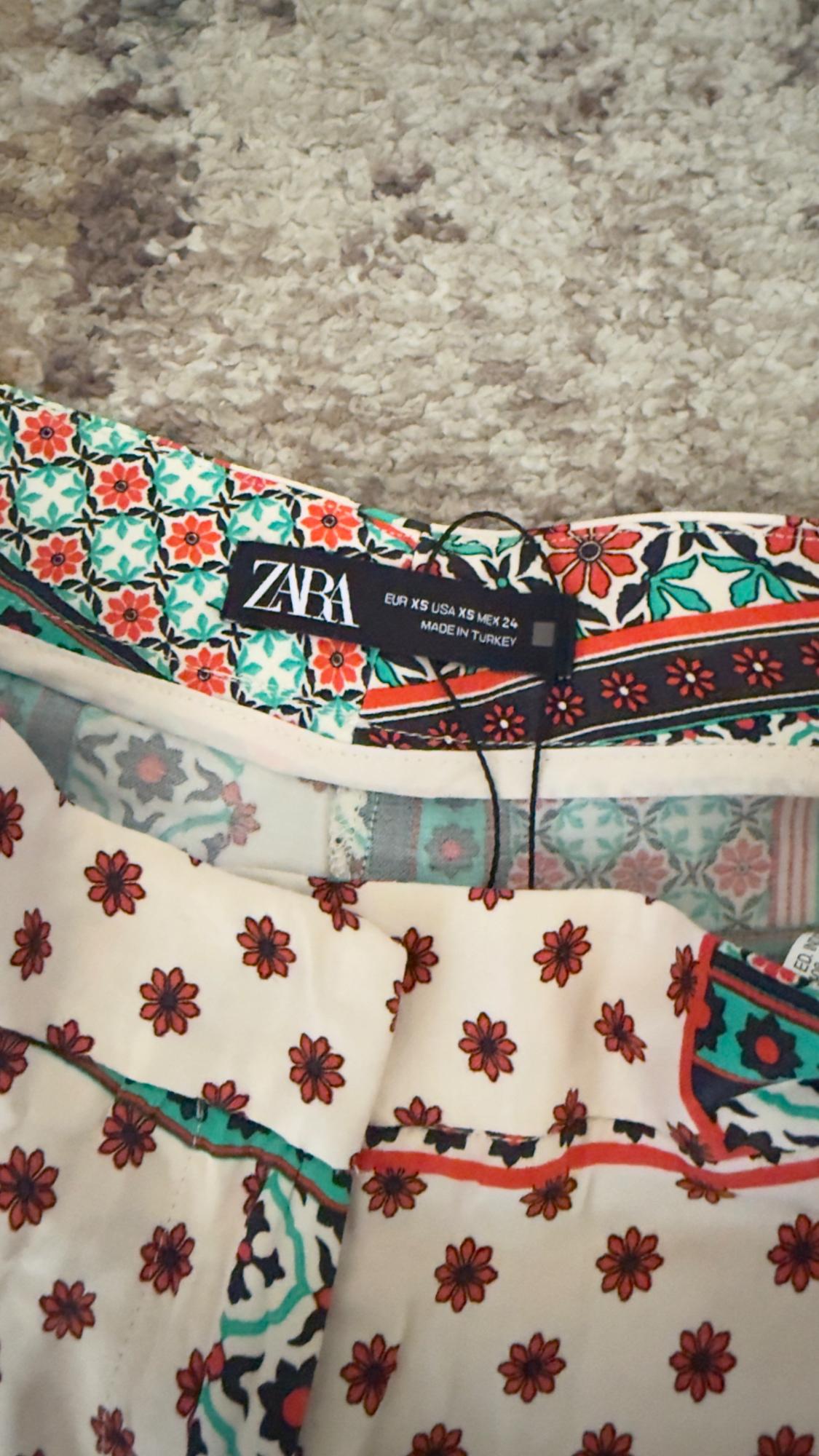 PRINTED WIDE LEG PANTS - Image 4