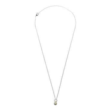 STONE PENDANT NECKLACE - Silver by Zara