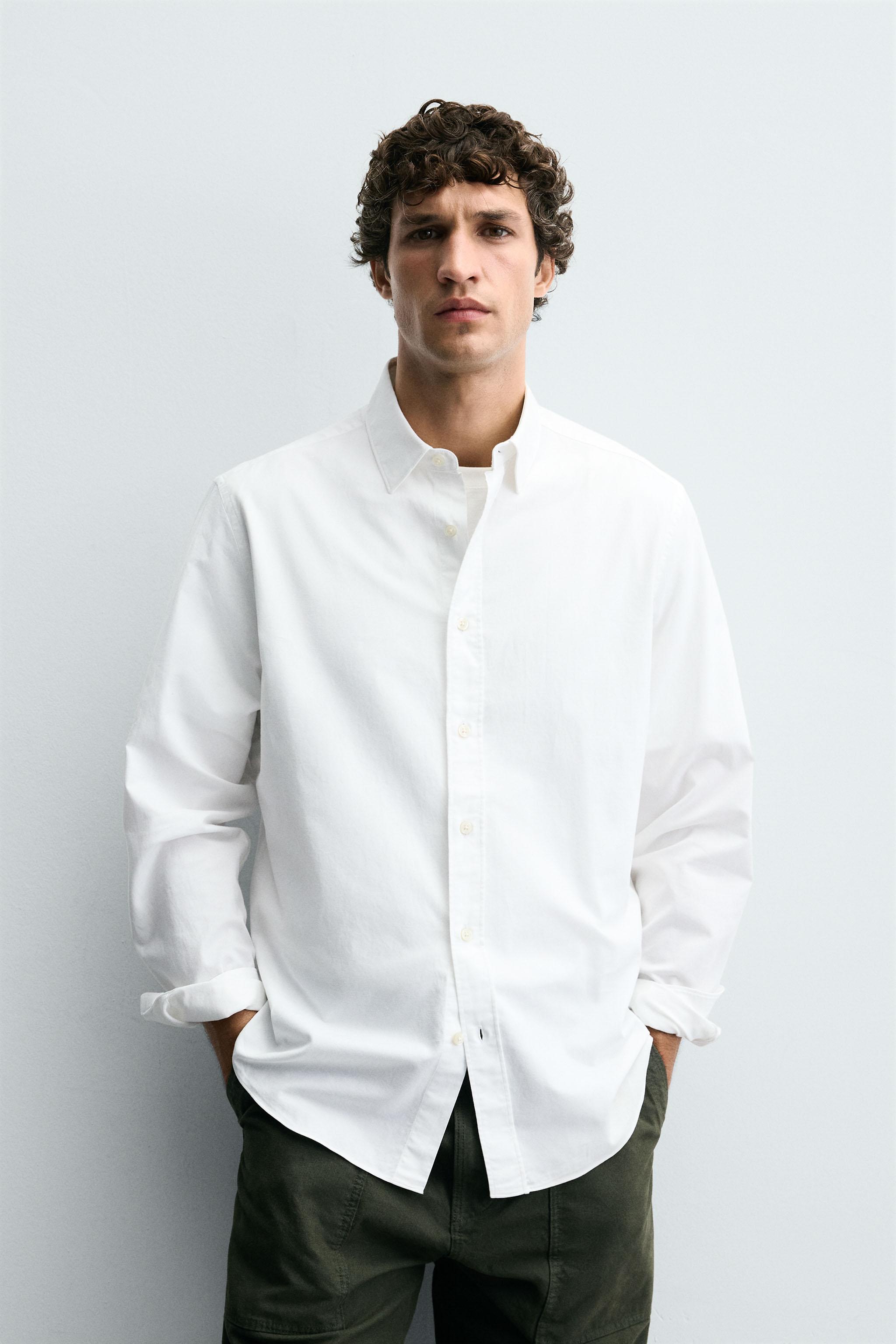 TEXTURED COTTON SHIRT