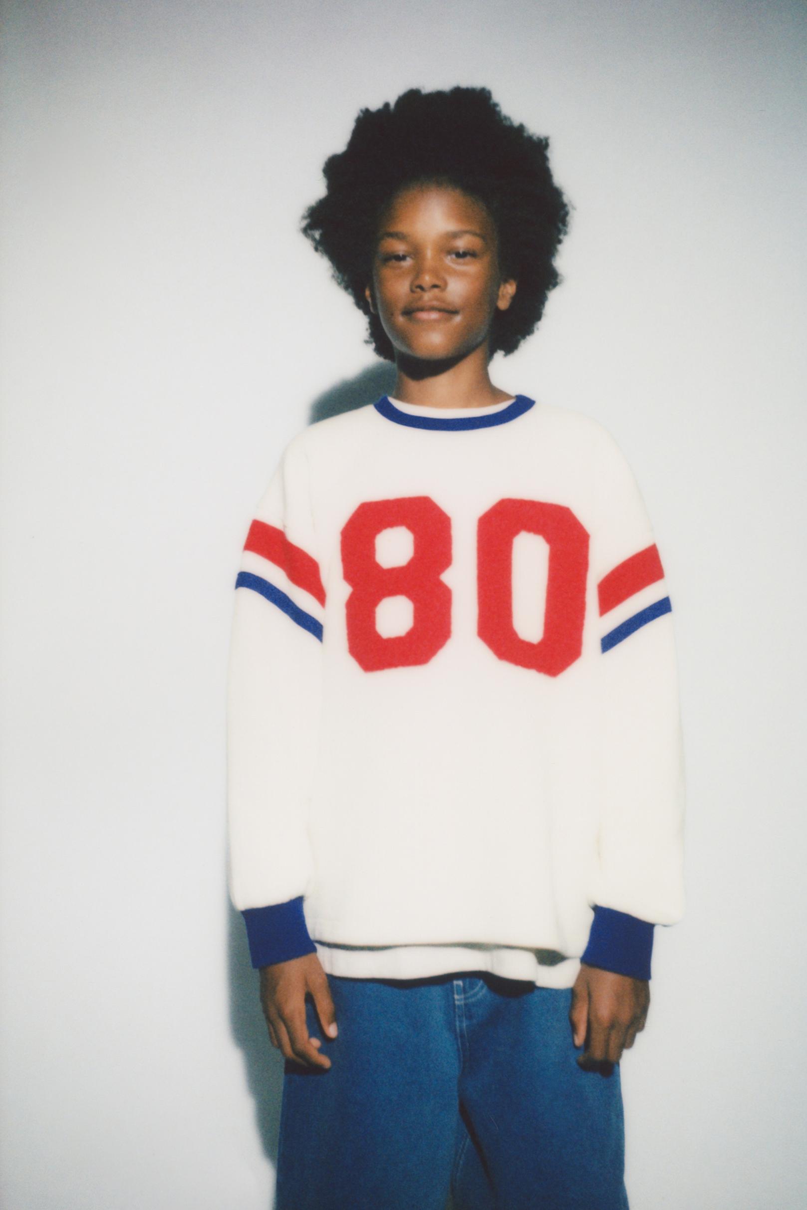 NUMBER PRINT T-SHIRT