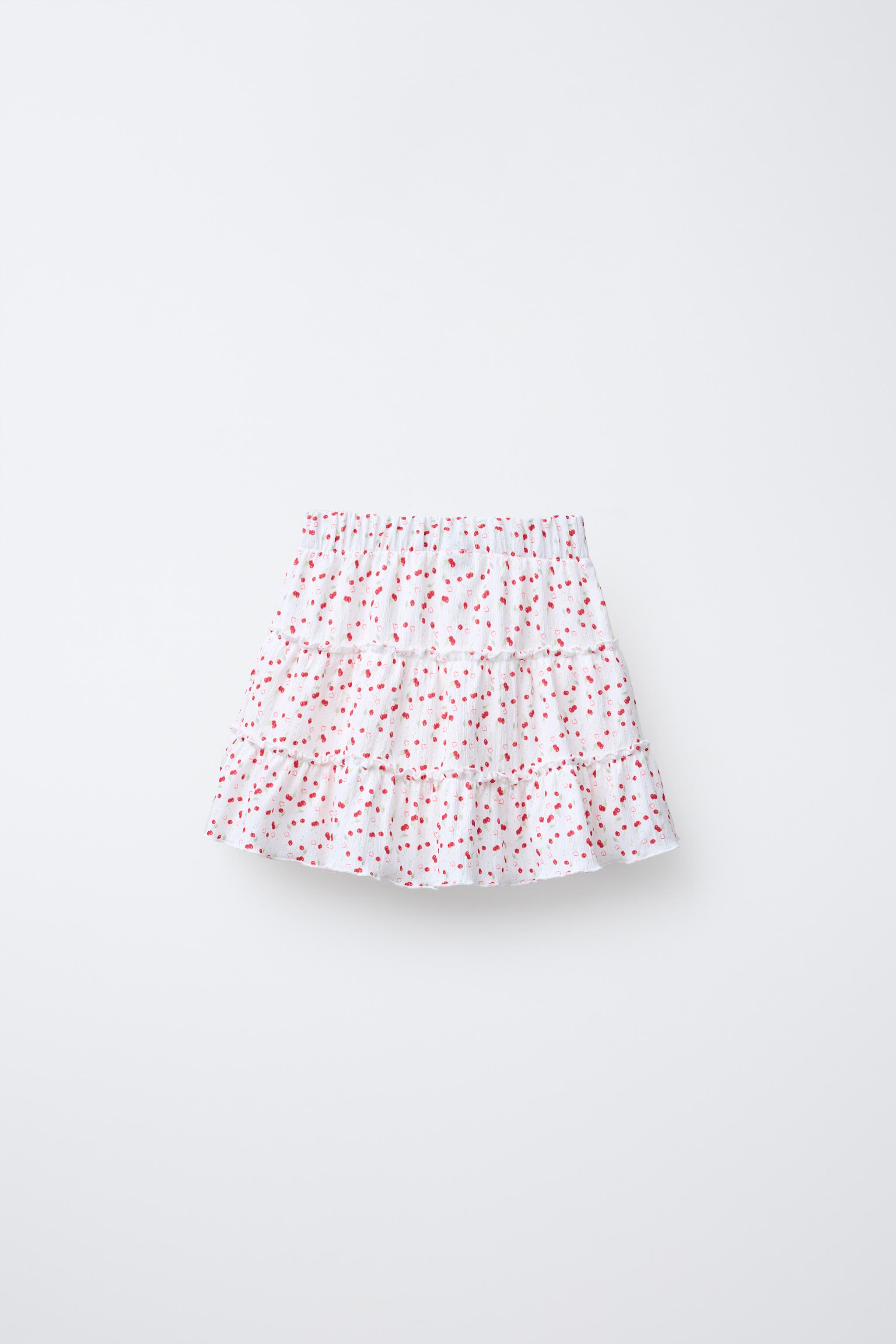JUPE-SHORT STRUCTURÉE À IMPRIMÉ