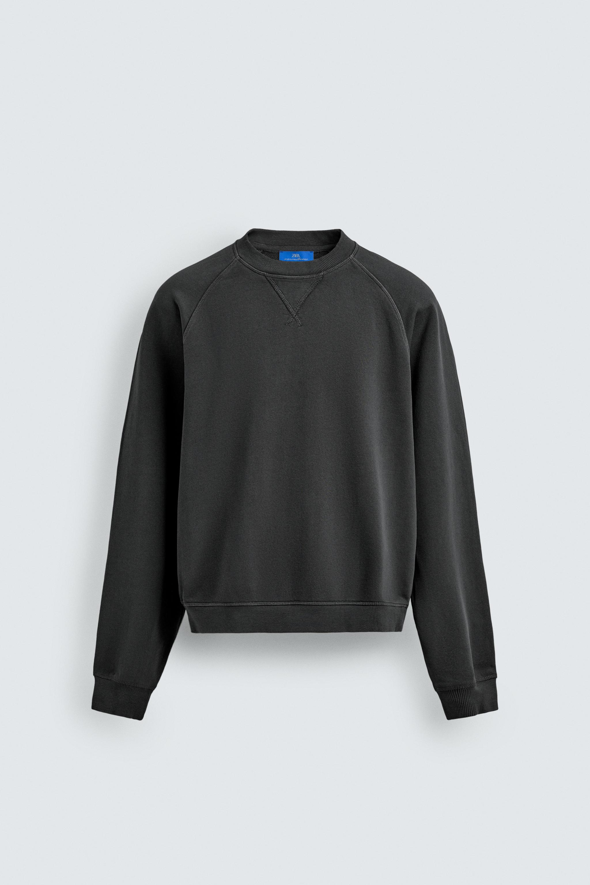 クルーネックスウェットシャツ – メンズ | ZARA 日本