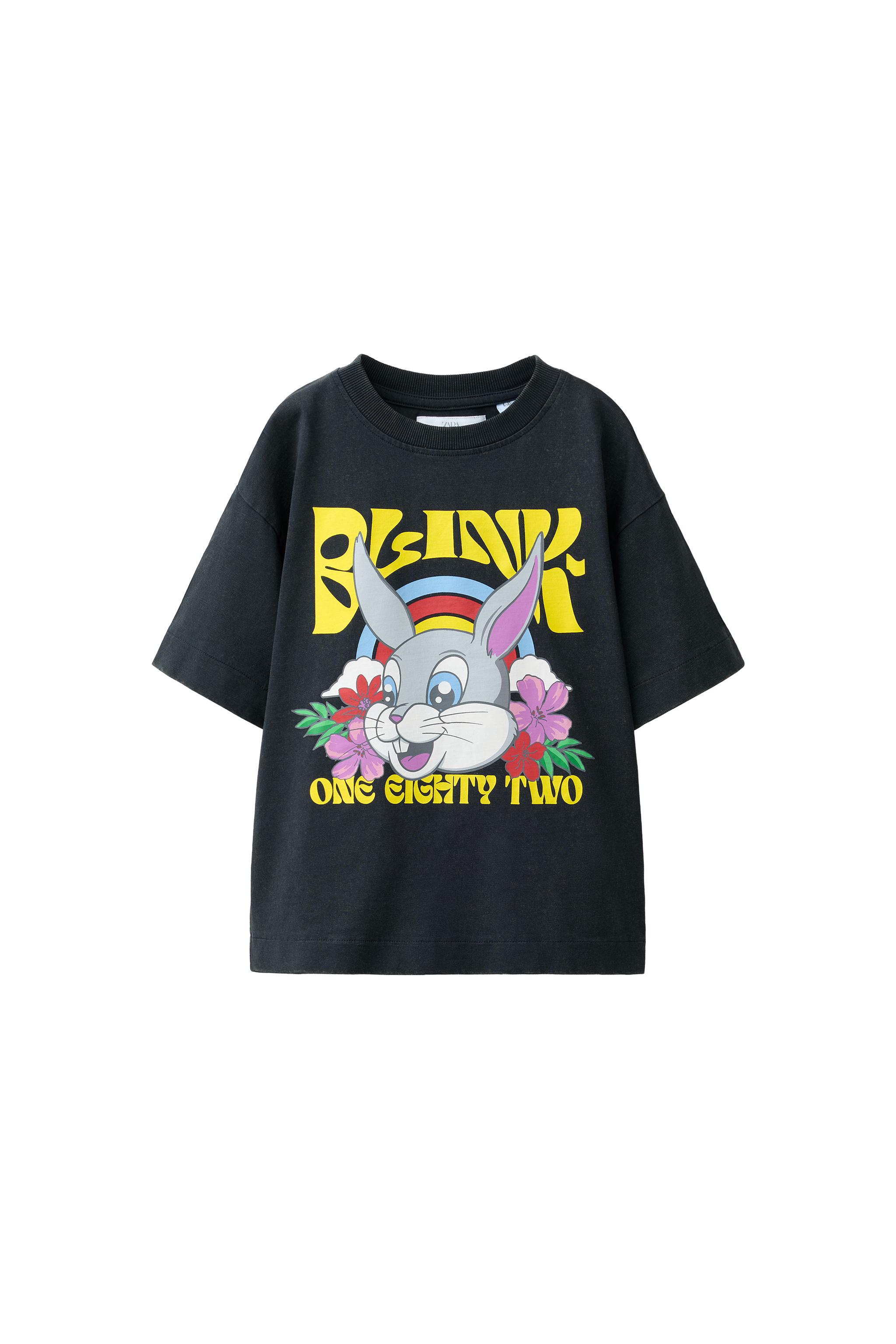 JUMP ONE Tシャツ BLINK-182 © PRINT T-SHIRT - Anthracite grey | ZARA United States