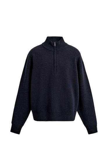 QUARTER-ZIP JUMPER