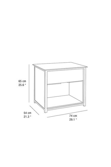 TABLE DE CHEVET FRÊNE - Noir de Zara - Image 7