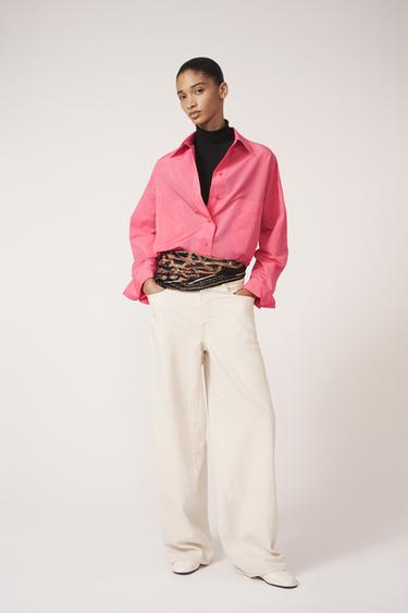 SHIRT WITH POCKETS - THE ITEM ZARA WOMAN - Pink by Zara - Image 4