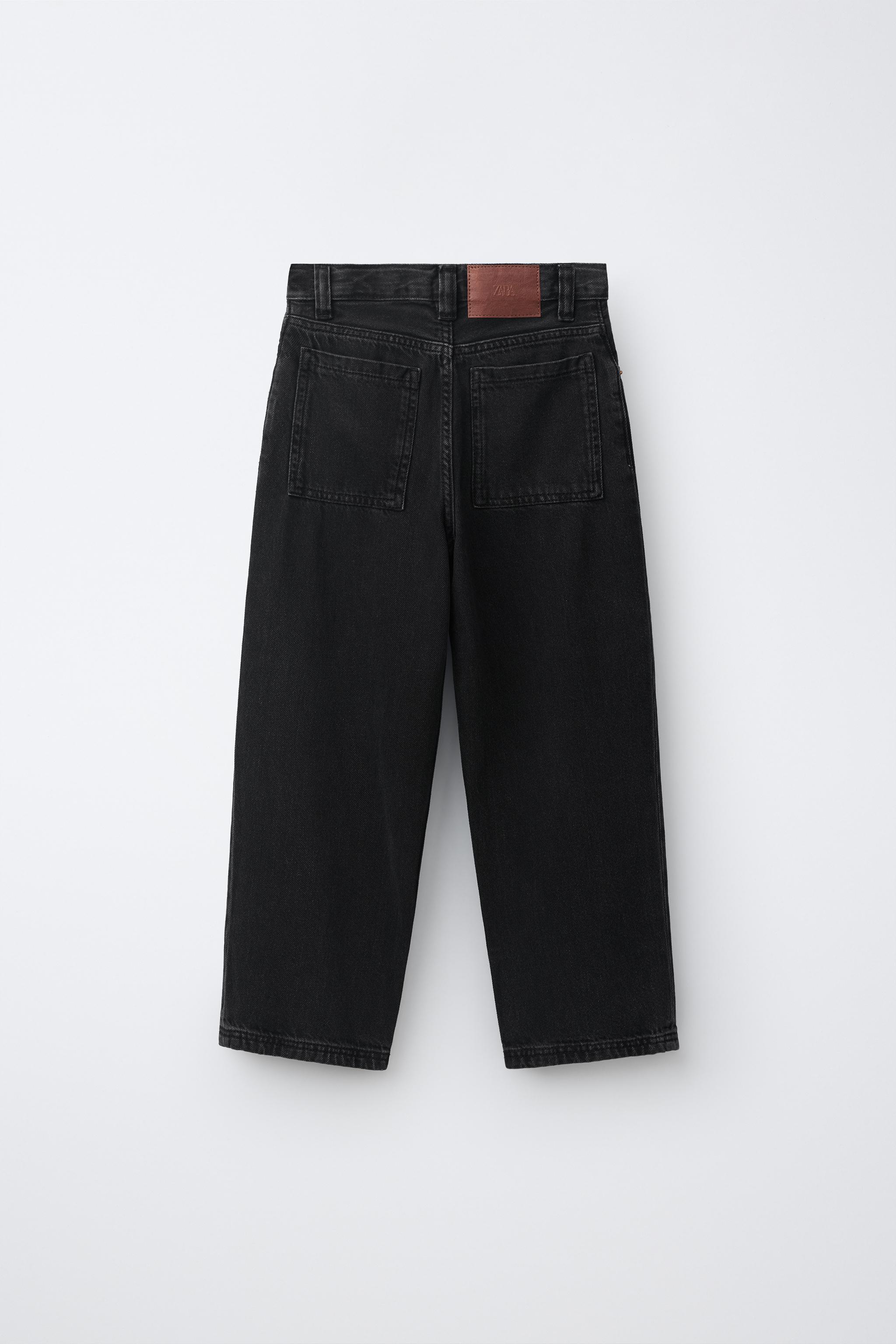 Детские джинсы Zara RELAXED BAGGY DENIM PANTS — фото 3