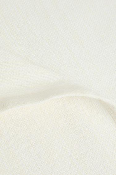 PLAIN MULTIPURPOSE THROW - Ecru by Zara