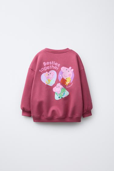 PEPPA PIG ™ SWEATSHIRT - Pink by Zara - Image 1