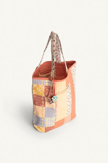 Zara LIMITED EDITION TOTE BAG - Multi-color
