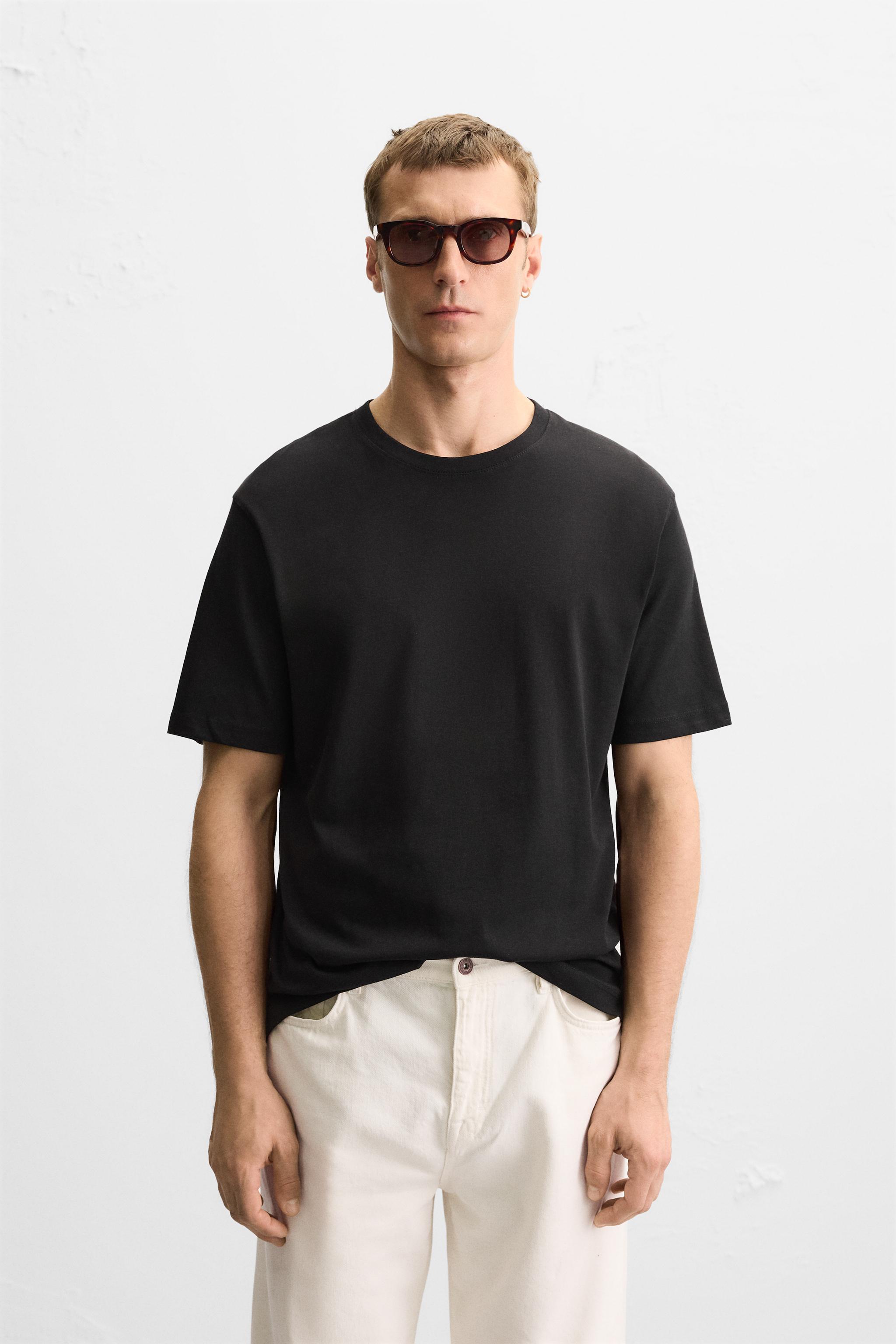 美品　ZARA　ザラ　シアサッカー半袖シャツ　イージースラックスセットアップ　黒 美品 ZARA ザラ シアサッカー半袖シャツ イージースラックス