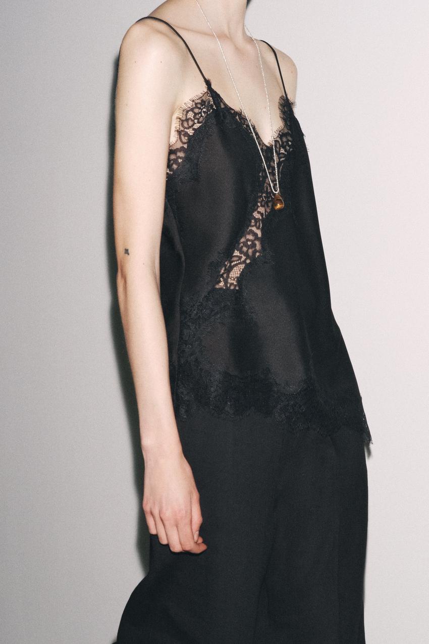ZW COLLECTION LACE CAMISOLE TOP