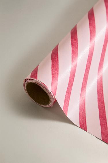 PAPIER CADEAU RAYURES - Multicolore de Zara - Image 3