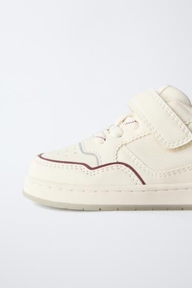 CONTRAST SNEAKERS - White by Zara - Image 3